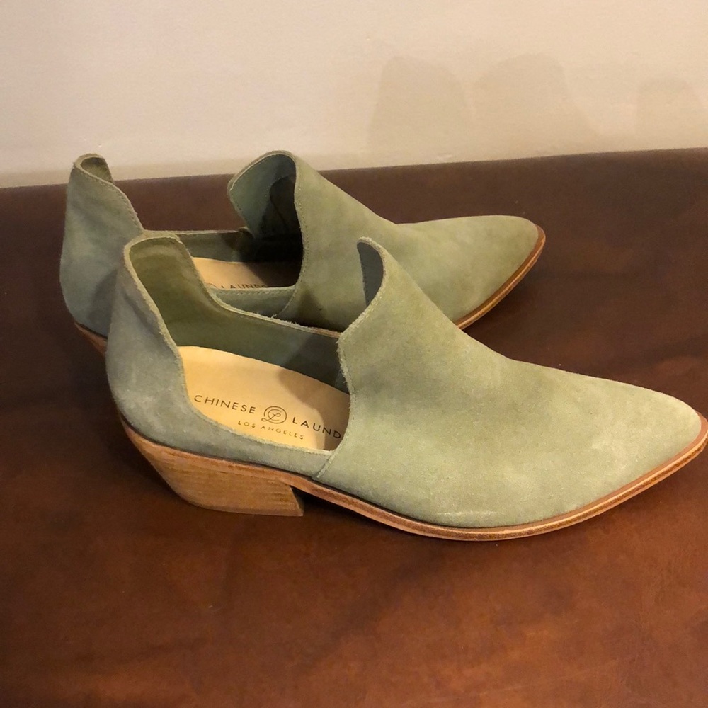 Chinese Laundry Suede Ankle Boots